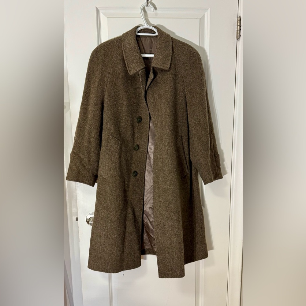 Steinbock Tyrol wool overcoat made in Austria 44